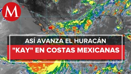 Kay' se intensifica a huracán categoría 1; estos son los estados que se verán afectados
