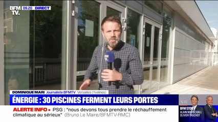 Versailles: cette piscine ferme ses portes car elle ne peut pas face à la flambée des prix de l'énergie