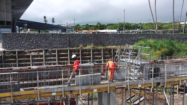 Le chantier de la Nouvelle Aérogare Ouest avance