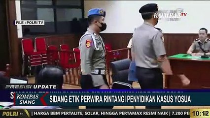 Download Video: Kombes Agus Nurpartia Jalani Sidang Etik Kasus Pembunuhan Brigadir Yosua Hari Ini 6 September