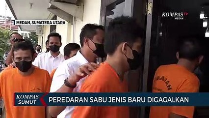 Polrestabes Medan Gagalkan Peredaran Sabu Jenis Baru