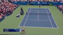 US Open - Tiafoe sort Nadal