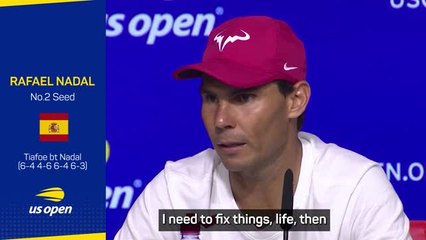 'I need to fix things' - Nadal reflects on US Open defeat