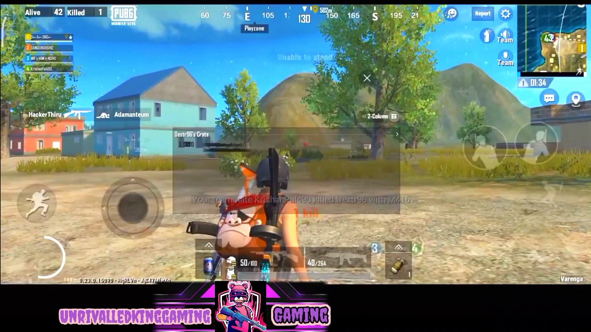 ⁣जितना ज्यादा Drop  उतना ज्यादा Kill Pubg Lite amazing video  #unrivalledkinggaming #pubg