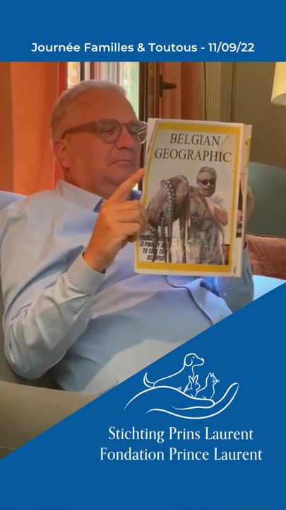 Le prince Laurent publie une vidéo drôle