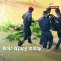 Lalaking nagmamadali papasok ng trabaho, muntik malunod sa baha | GMA News Feed