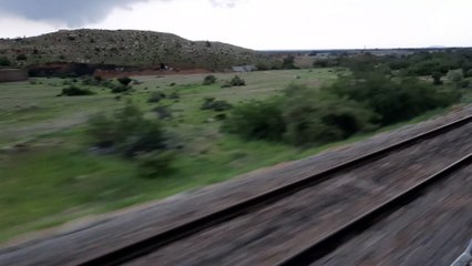 Beautiful journey of Pakistan Railways in cloudy and rainy season