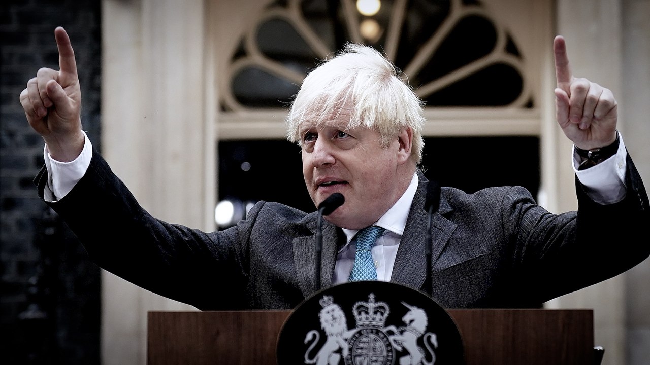 Boris Johnson se despide de los suyos: "Esto es todo, amigos"