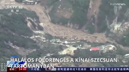 Halálos földrengés a kínai Szecsuan tartományban