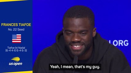 Tiafoe 'was losing it' after seeing LeBron tweet
