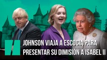 Liz Truss y Boris Johnson viajan a Balmoral para conocer a la reina Isabel