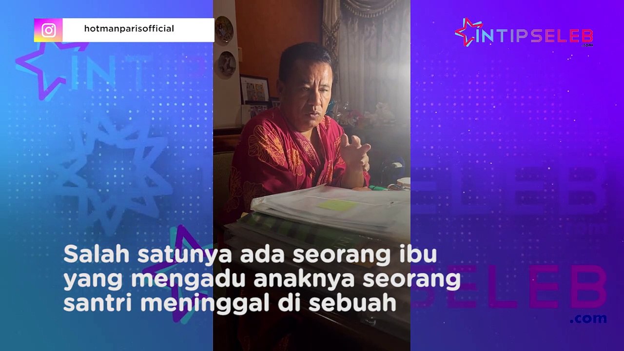 Santri Meninggal di Ponpes Gontor, Hotman Paris: Usut Tuntas