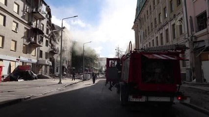 Rus güçlerinin Harkiv'e yönelik saldırıları yoğunlaştı