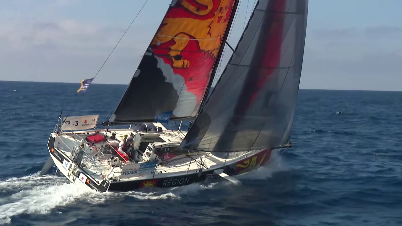 LA SOLITAIRE DU FIGARO 2022 : GUILLAUME PIROUELLE RÉGION NORMANDIE