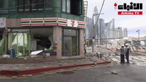 الإعصار هينامنور يخلف أضرارا في مدينة بوسان الكورية الجنوبية