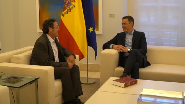 Pedro Sánchez recibe al nuevo fiscal general del Estado
