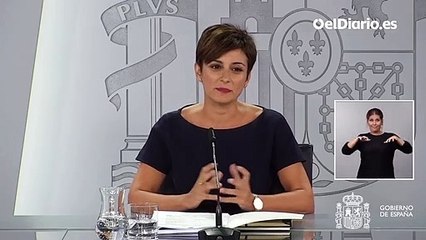 Isabel Rodríguez: "Queremos mandar un mensaje de tranquilidad a la ciudadanía"