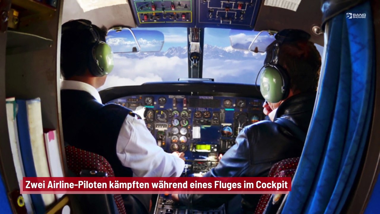 Zwei Airline-Piloten kämpften während eines Fluges im Cockpit