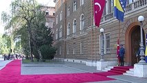 SARAYBOSNA - Cumhurbaşkanı Erdoğan, Bosna Hersek'te - Resmi karşılama töreni