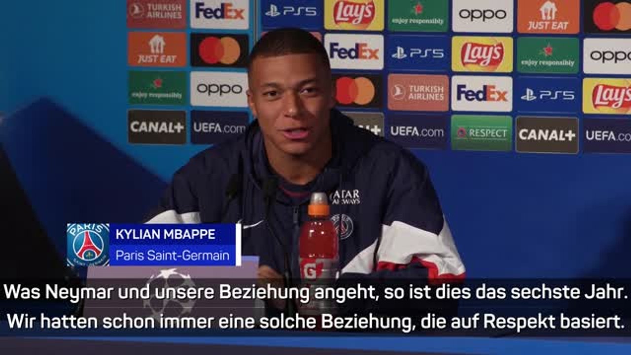 Mbappe: Beziehung mit Neymar 'basiert auf Respekt'