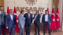 Aksaray haberleri... Sanayi ve Teknoloji Bakan Yardımcısı Hasan Büyükdede, Aksaray Valiliğini ziyaret etti