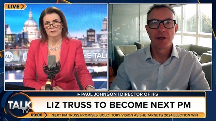 Paul Johnson, director of the Institute for Fiscal Studies, has warned Liz Truss’s energy bill freeze 'risks gas rationing and shortages’