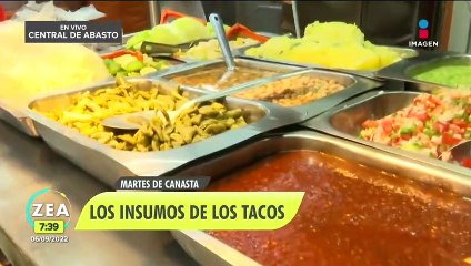 Así los precios de los insumos de los tacos en la Central de Abasto CDMX