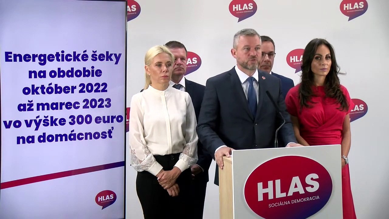 ZÁZNAM: TK strany Hlas-SD - balíček pomoci