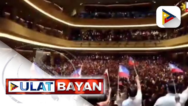 Pres. Marcos Jr., mainit na sinalubong ng Filipino community sa Singapore