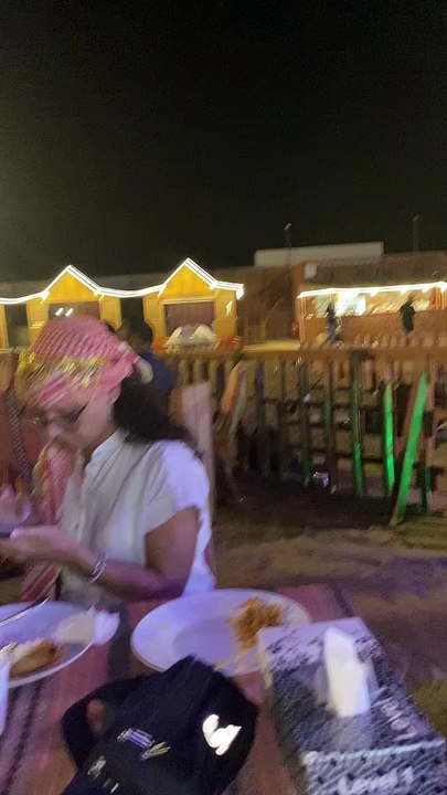 Wüstenparty in Dubai