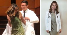 Lors d'une cérémonie émouvante, une étudiante en médecine reçoit la blouse blanche de son frère médecin