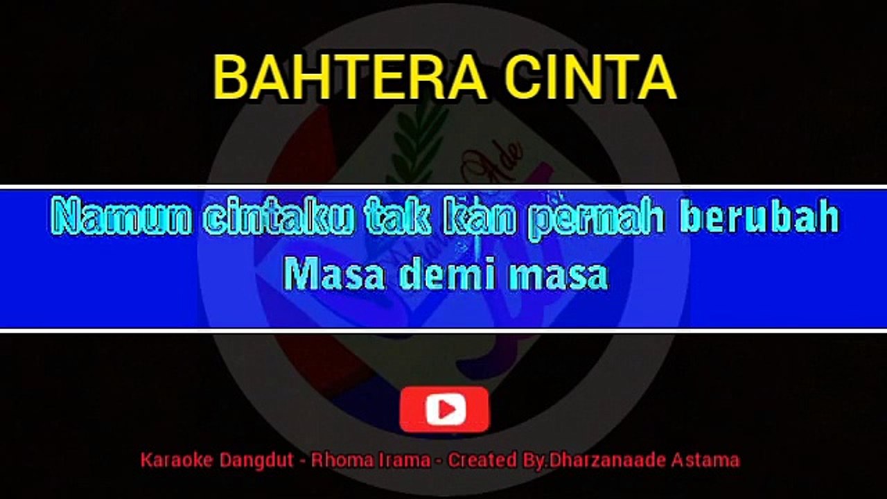 Bahtera Cnta karaoke Rhoma Irama