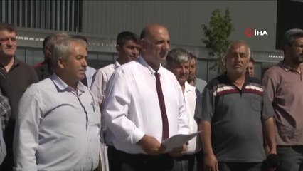 Servis şoförlerinden 'Plaka' eylemi