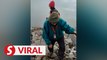 Video of 90-year-old man scaling Mt Kinabalu goes viral