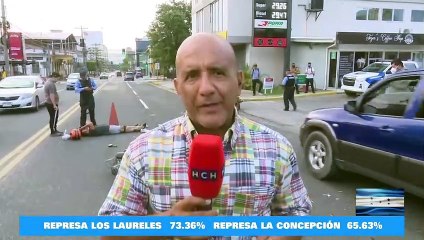 #HCHSanPedroSula | Fracturado termina motociclista tras embestida de camioneta