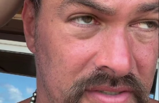 'Be better at protecting our land and oceans': Jason Momoa SHAVES off his long hair to raise awareness of single use plastics crisis