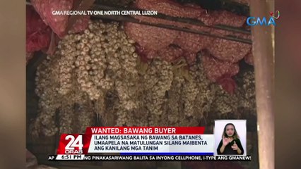 Ilang magsasaka ng bawang sa Batanes, umaapela na matulungan silang maibenta ang kanilang mga tanim | 24 Oras
