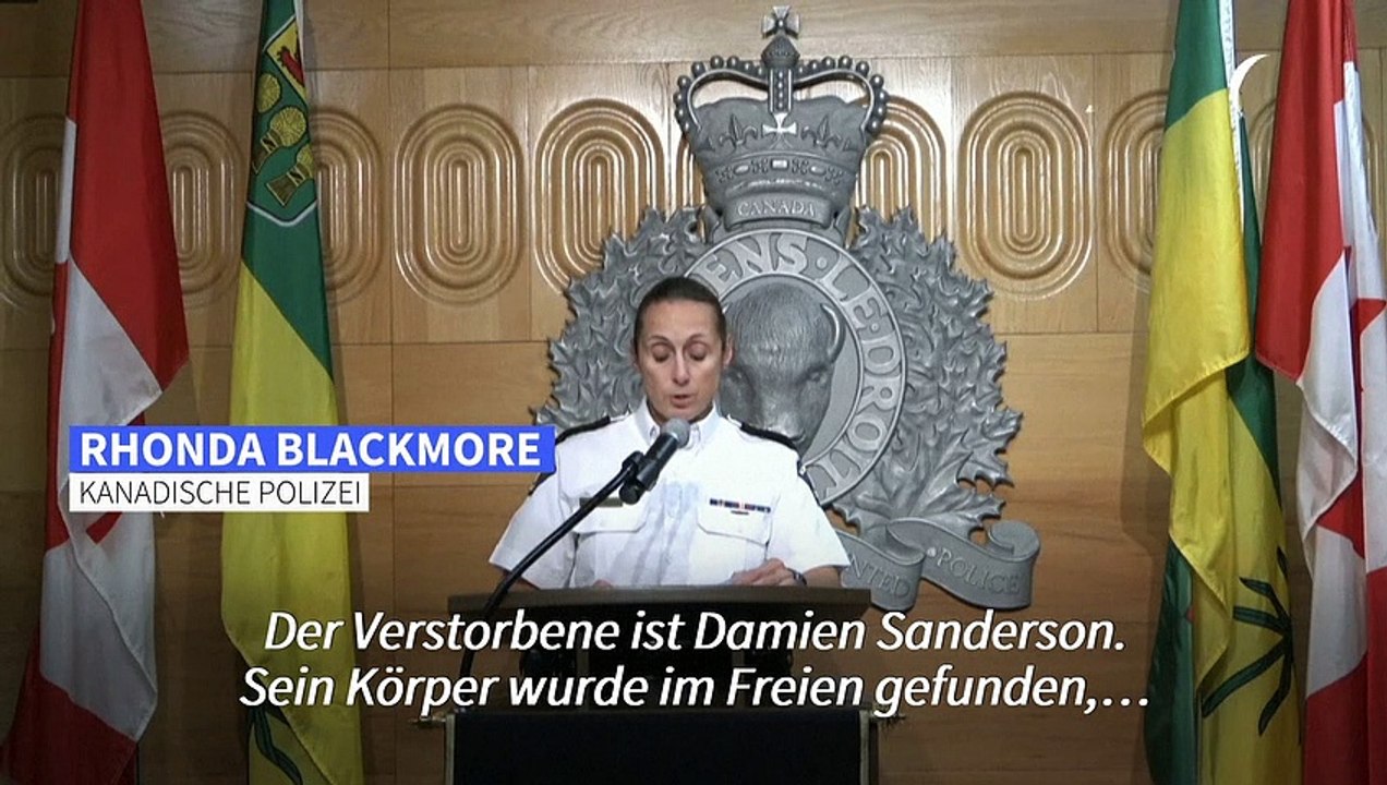 Messerangriffe in kanada: ein verdächtiger tot aufgefunden