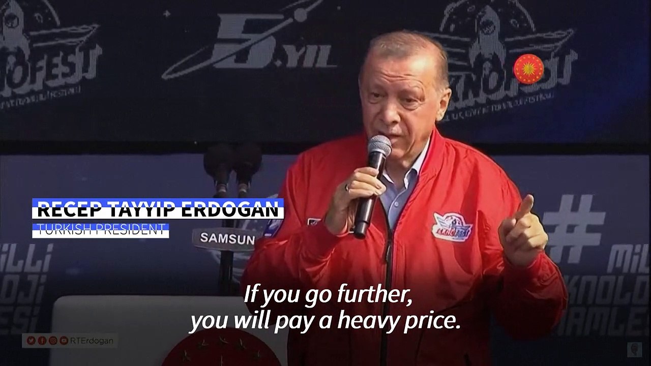 Erdogan warns Greece over Aegean airspace violations