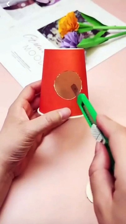 Helicopter by paper