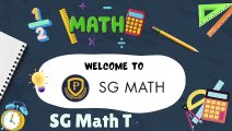 A Level Maths Tuition in Singapore - SG Math