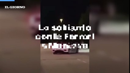 Lo schianto con la Ferrari a Mantova