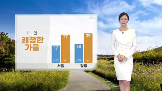 [날씨] 내일 맑고 쾌청...추석 연휴에도 비 소식 없어 / YTN