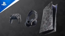 Gray Camouflage - Colección para  PS5