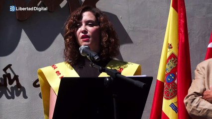 Ayuso, nombrada presidenta de Tabarnia: "Frente al autoritarismo, libertad"