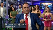 Ernesto Chavana molesto al quitar el panorámico de 'Es Show'