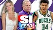 Giannis Antetokounmpo, Brian Kelly and Megan Lucky on Today's SI Feed