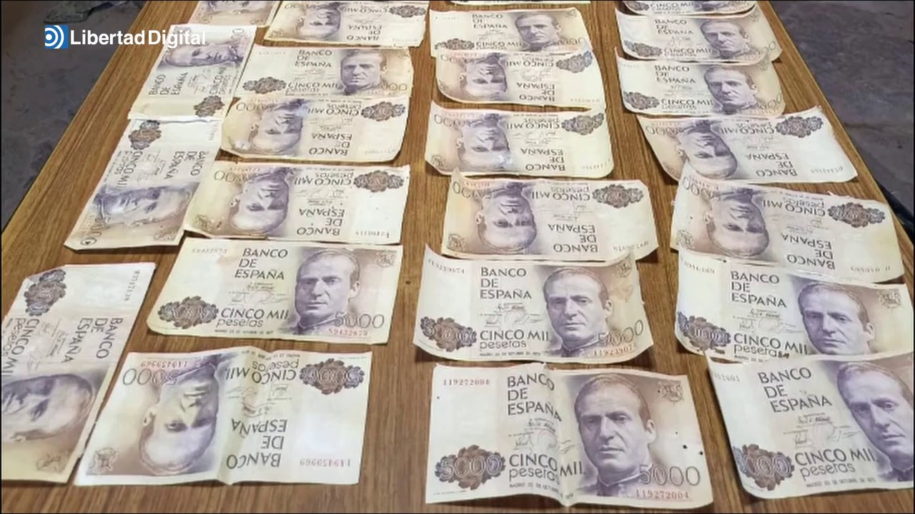 Encuentran en la reforma de una vivienda nueve millones de pesetas que ya no cambia el Banco de España