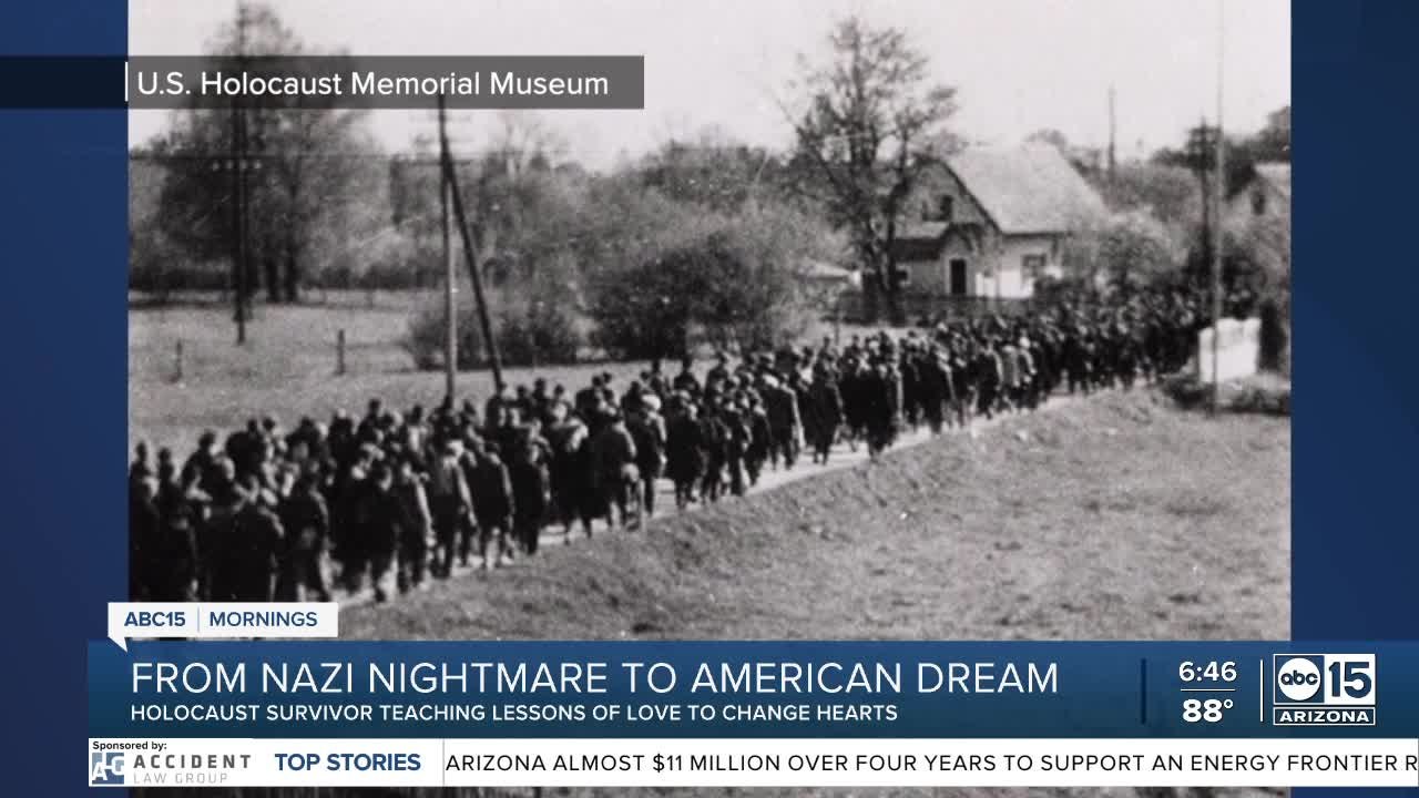 Holocaust survivor spreads message of hope, aims to educate kids