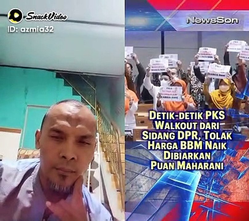 PKS  MENOLAK KENAIKAN BBM